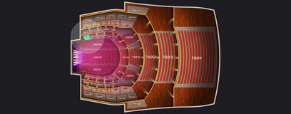 Seat view from Grand Tier Box