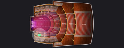 Seat view from First Tier Box