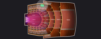 Seat view from Third Tier Box
