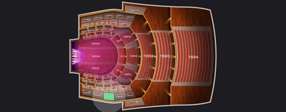 Seat view from Third Tier Box