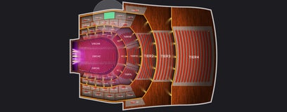 Seat view from Third Tier Box