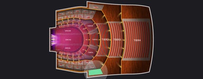 Seat view from Fourth Tier Box