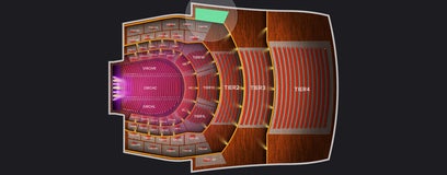 Seat view from Fourth Tier Box