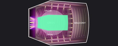 Seat view from Orchestra