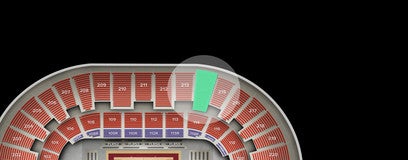 Seat view from Upper