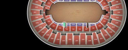 Seat view from Lower Riser