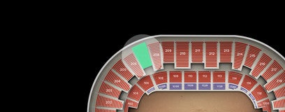 Seat view from Upper