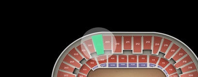 Seat view from Upper