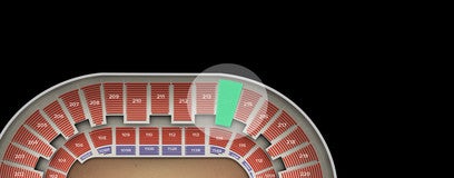 Seat view from Upper