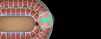 Seat view from Upper