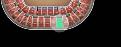 Seat view from Upper