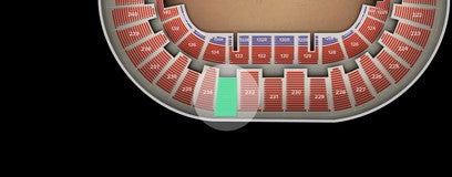 Seat view from Upper