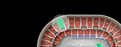 Seat view from Upper