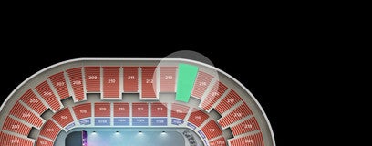 Seat view from Upper