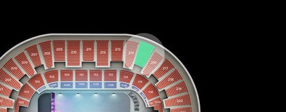 Seat view from Upper