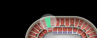 Seat view from Upper