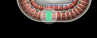 Seat view from Upper