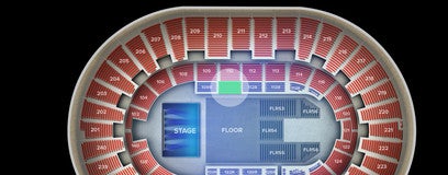 Seat view from Lower Riser