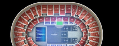 Seat view from Lower Riser