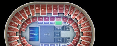 Seat view from Lower Riser