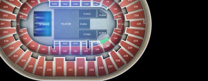 Seat view from Lower Riser