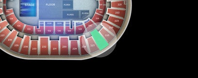 Seat view from Upper