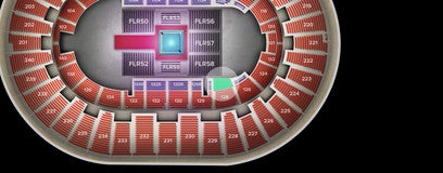 Seat view from Lower Riser