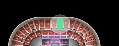 Seat view from Upper