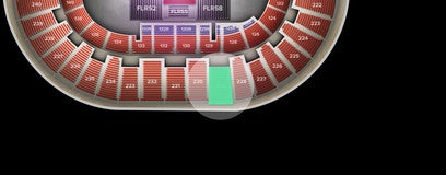 Seat view from Upper