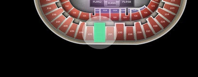 Seat view from Upper