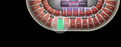 Seat view from Upper