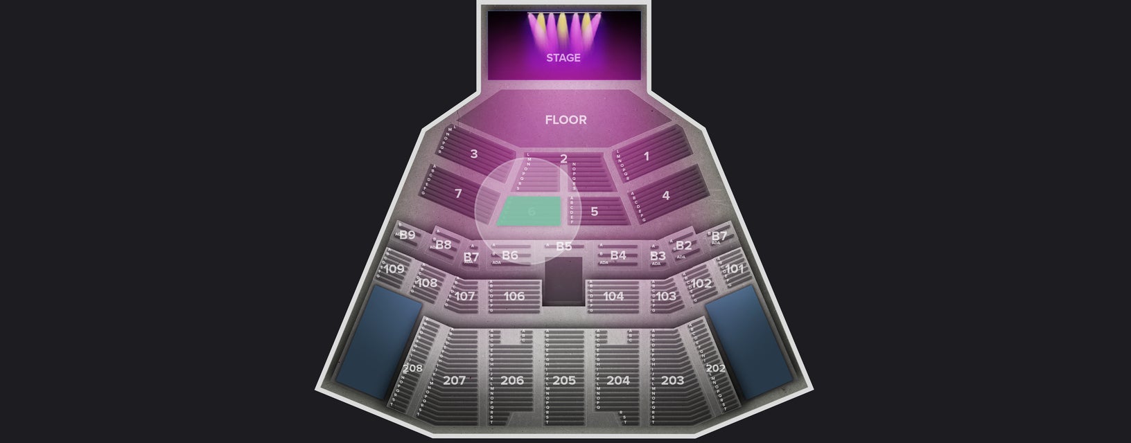 Seat view from Lower
