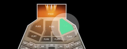 Seat view from Floor