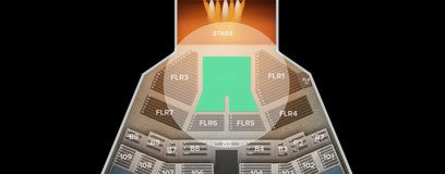 Seat view from Floor