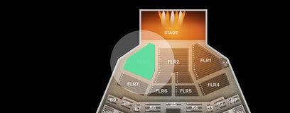 Seat view from Floor