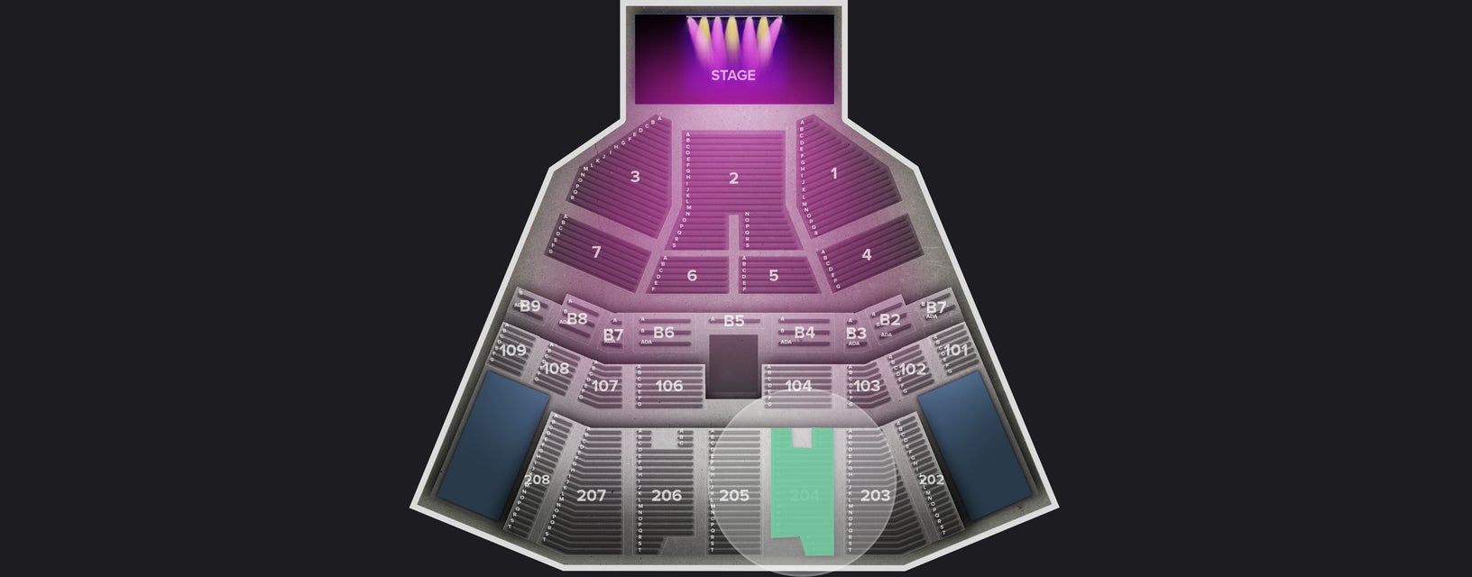 Seat view from Grandstand