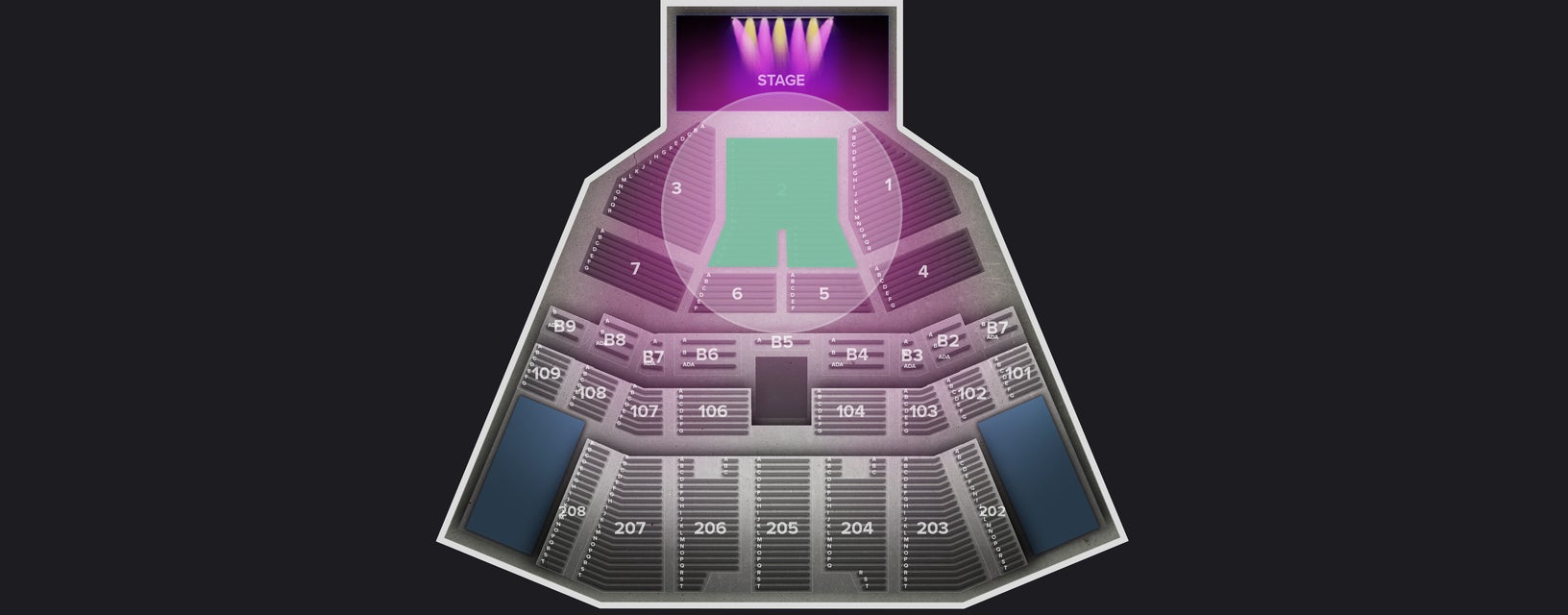 Seat view from Lower