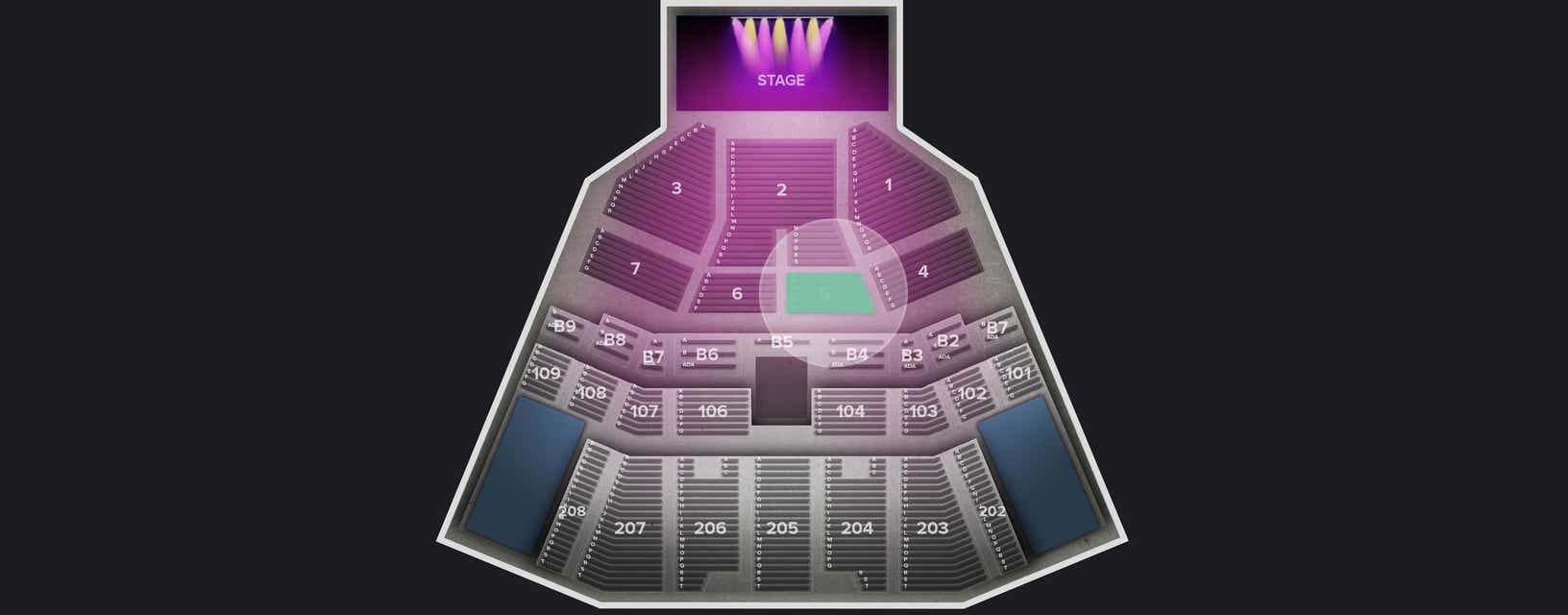 Seat view from Lower