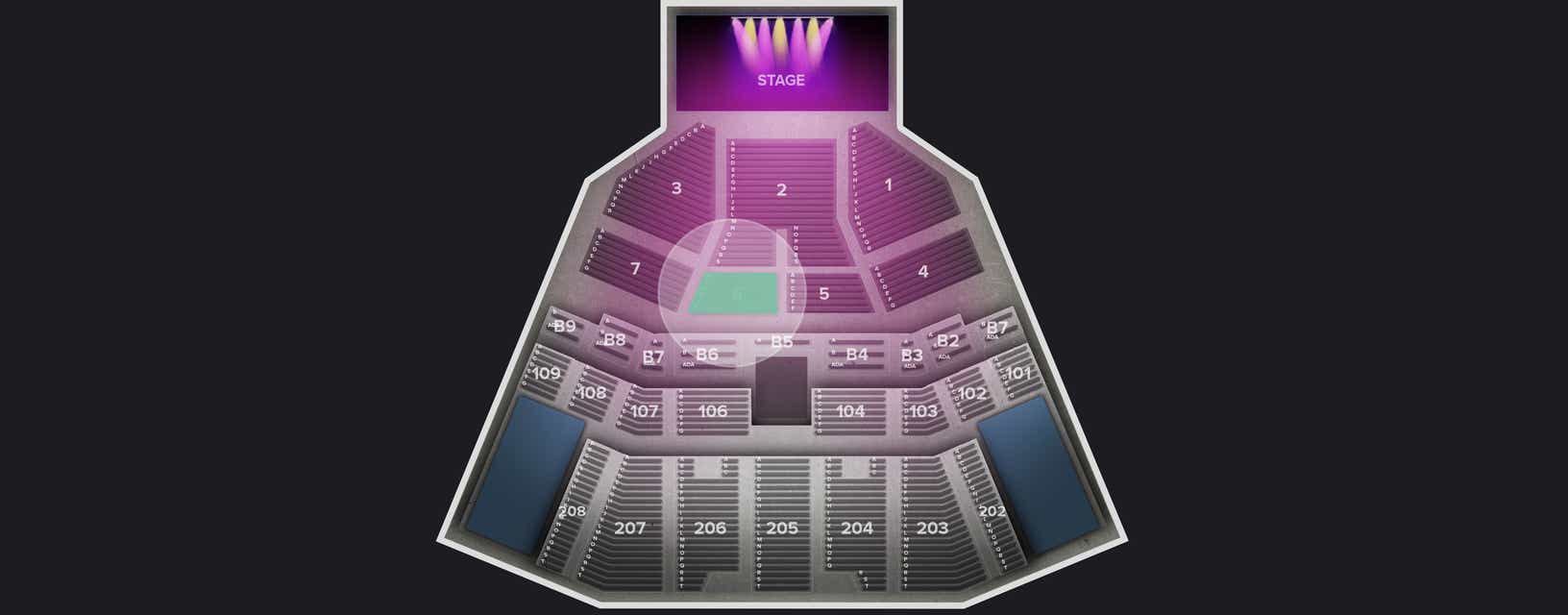 Seat view from Lower