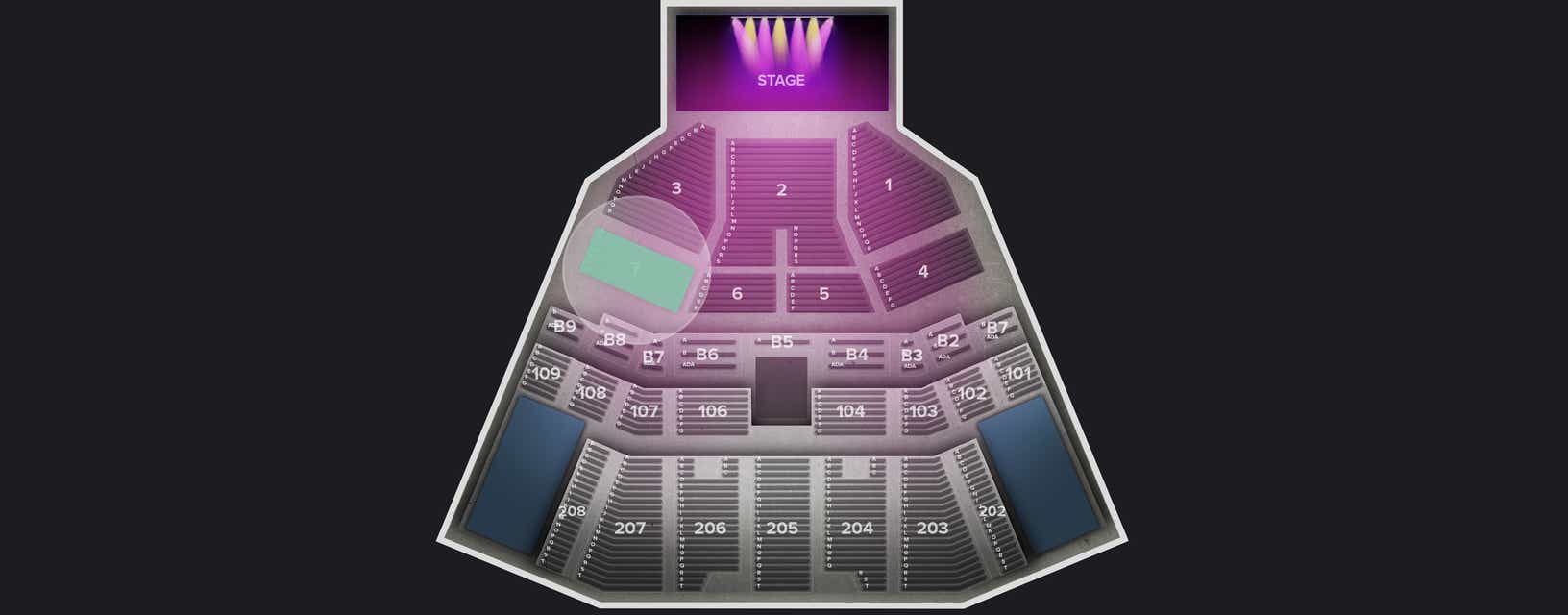 Seat view from Lower