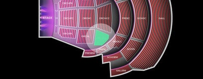 Seat view from Orchestra