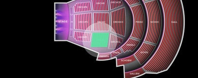 Seat view from Orchestra