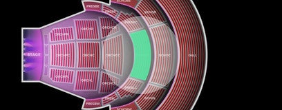 Seat view from Presidents Circle