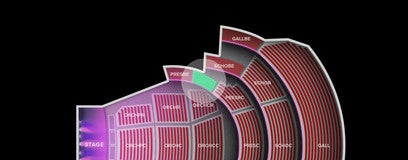 Seat view from Presidents Circle