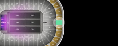 Seat view from Middle