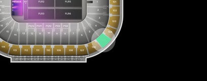 Seat view from Middle