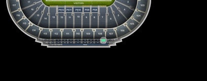 Seat view from Club