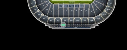 Seat view from Club