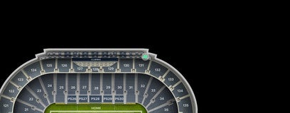 Seat view from Club