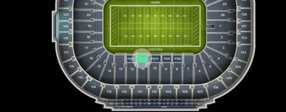 Seat view from Preferred
